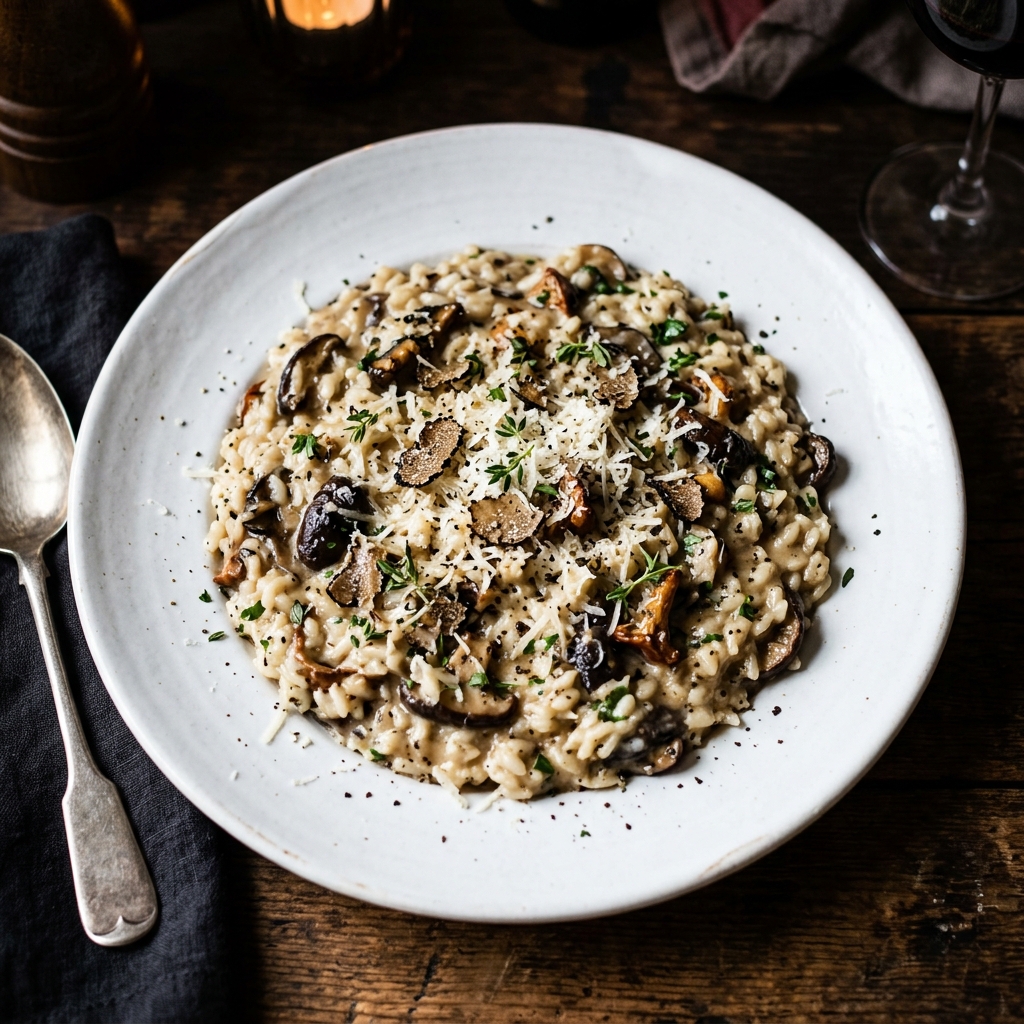 Risotto de trufa